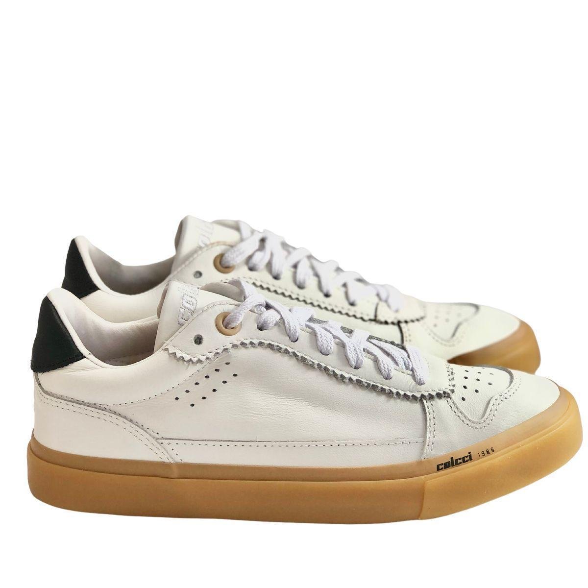 Tênis Masculino Colcci Maui - Branco Branco 40 Menor preço em Tênis Masculino Colcci Maui - Branco Branco 40