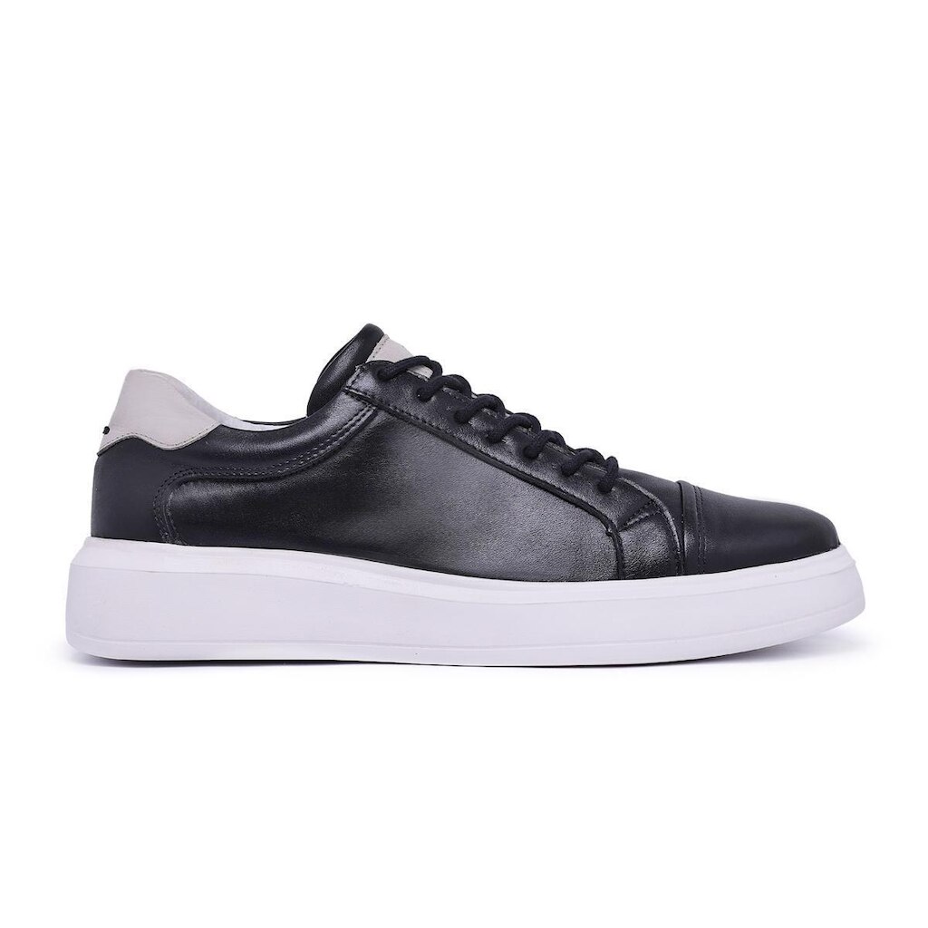 Tênis Masculino Couro Casual Moderno Original
