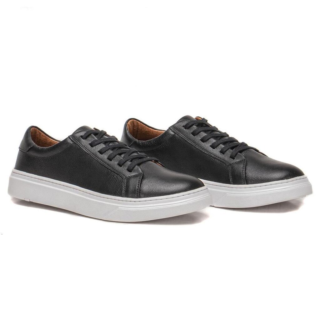 Tenis Masculino Couro Leve e Confortável Original
