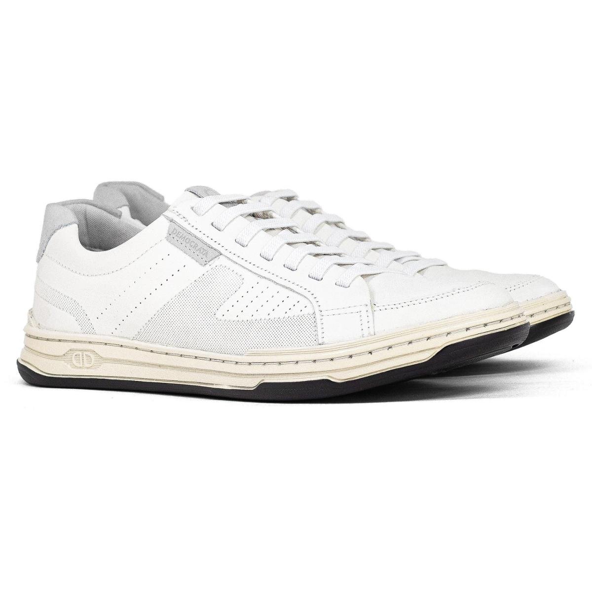 Tênis Masculino Democrata Denim Jay Casual Couro Cadarço Elástico Conforto 151401 Menor preço em Tênis Masculino Democrata Denim Jay Casual Couro Cadarço Elástico Conforto 151401