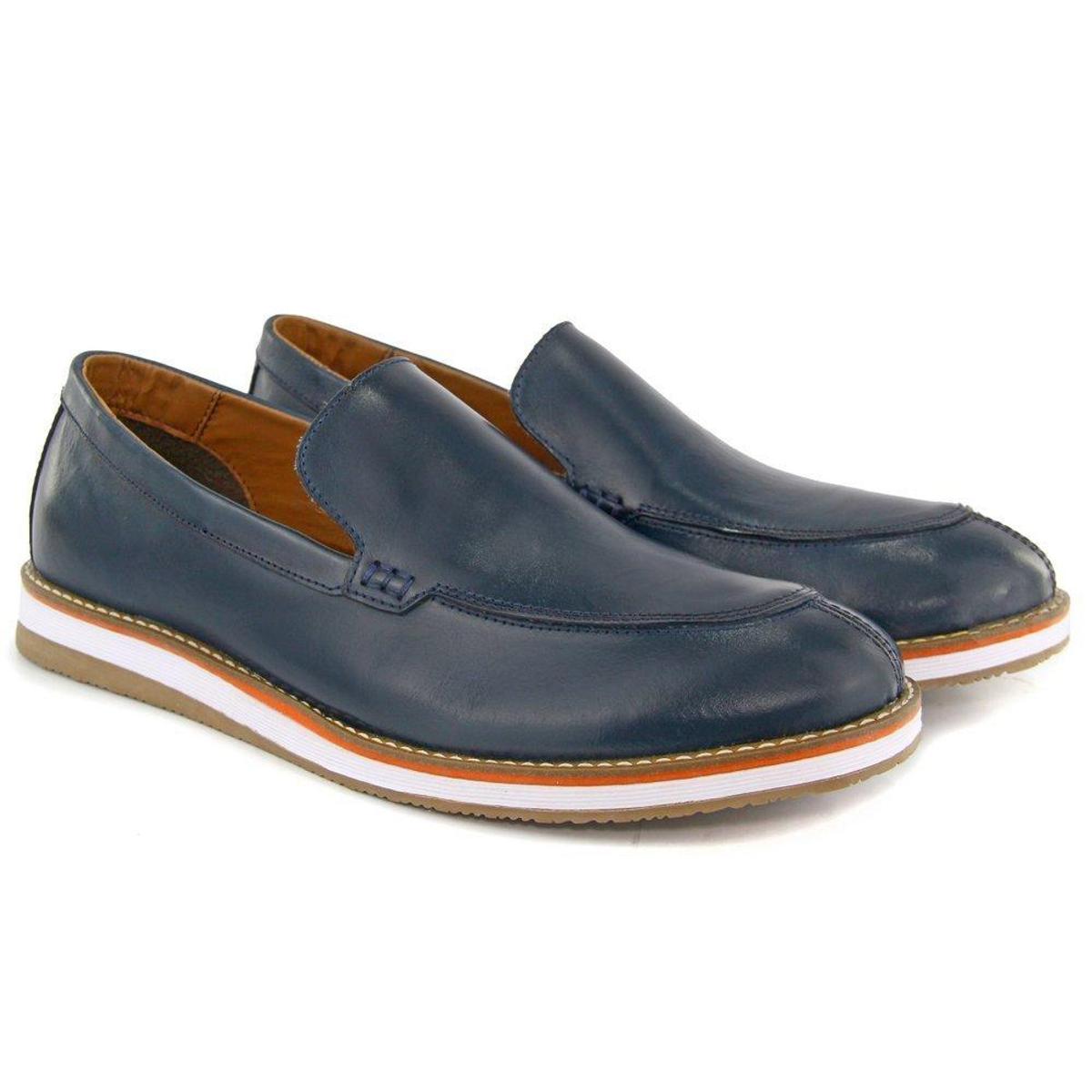 Tênis Mocassim MUK LUKS Park Place Masculino - Slip-on Confortável Espuma Viscoelástica