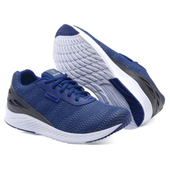 Tênis Masculino Esporte Academia Caminhada Cadarço Conforto - Azul Menor preço em Tênis Masculino Esporte Academia Caminhada Cadarço Conforto - Azul