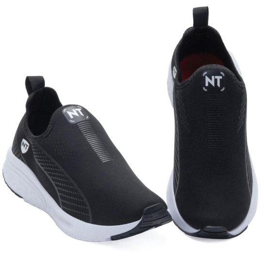 Tênis Masculino Esporte Calce Fácil Caminhada Moderno - Preto é ruim? Tênis Masculino Esporte Calce Fácil Caminhada Moderno - Preto é boa?