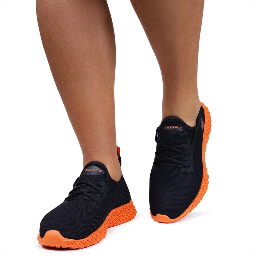 Tênis Masculino Esportivo Ascension Enerzy | Caminhada, Academia e Dia a Dia com Conforto e Estilo