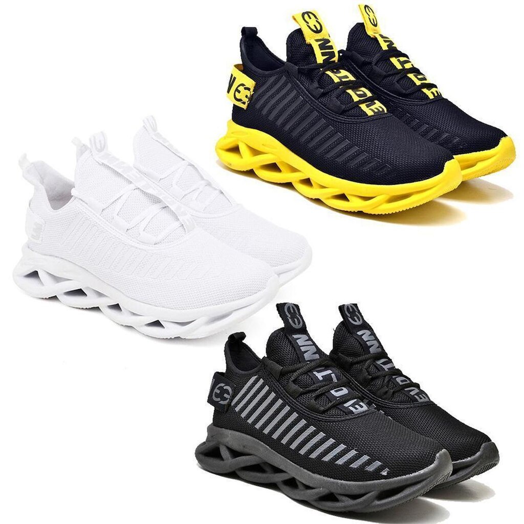 Tênis Masculino Feminino Palm Anatômica Confortável Kit 3