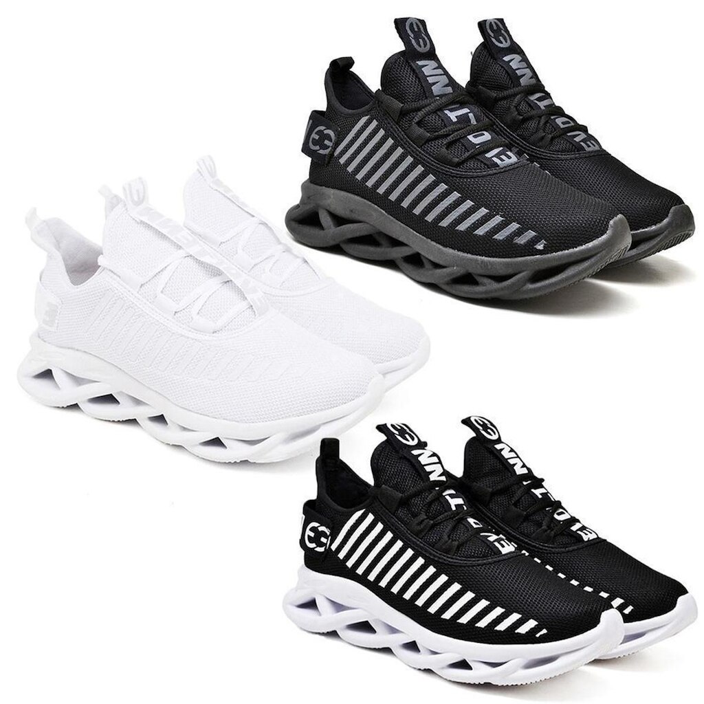 Tênis Masculino Feminino Palm Anatômica Confortável Kit 3