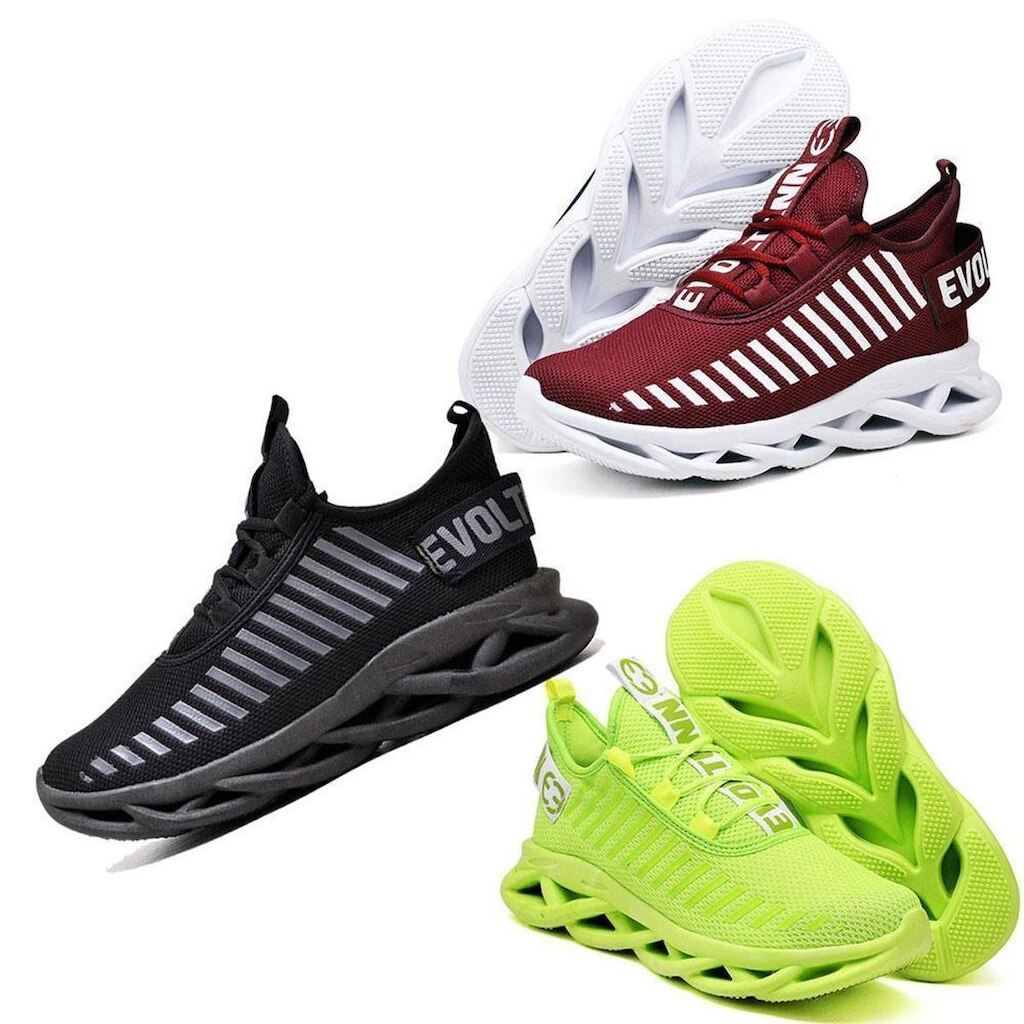 Tênis Masculino Feminino Palm Anatômica Confortável Kit 3