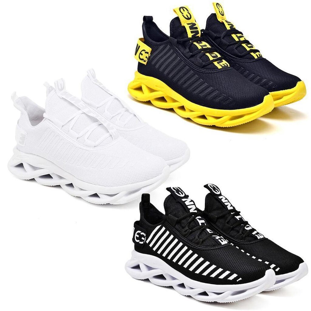 Tênis Masculino Feminino Palm Anatômica Confortável Kit 3