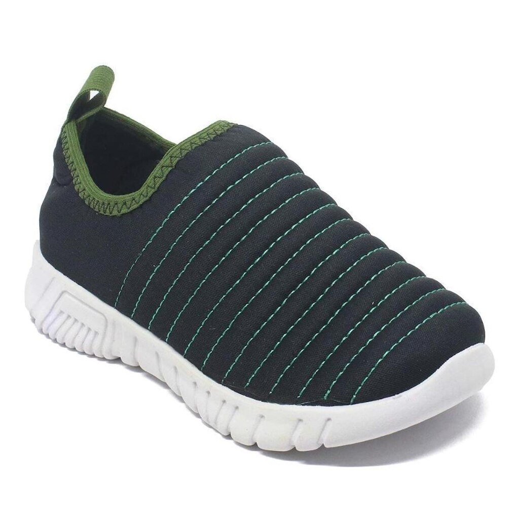 Tênis Masculino Infantil Slip On Confortável Macio Moda