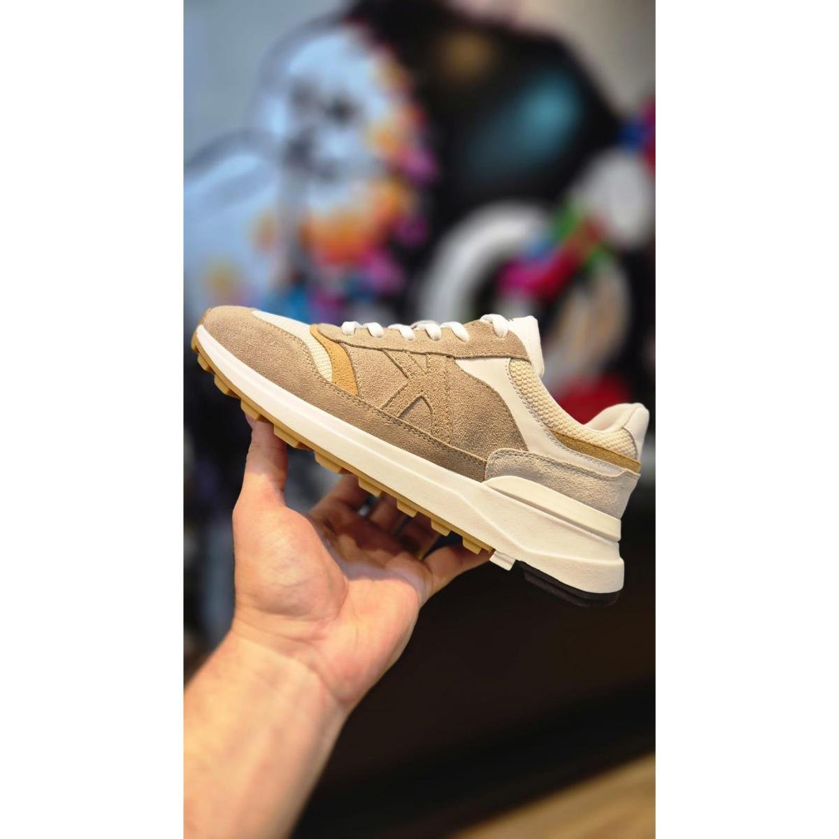 Tênis Masculino King Joe Camurça Casual Bege - Bege | Netshoes