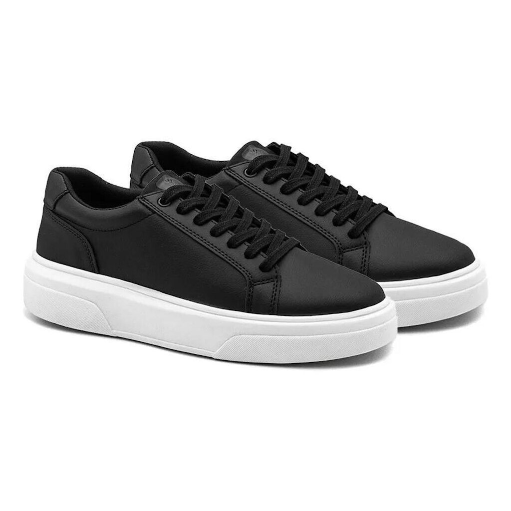 Tênis Masculino Lyon Casual Plataforma Confort Premium Anatômico com Cadarço