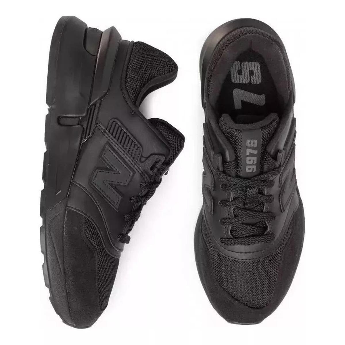 Tênis Masculino New Balance 997 Preto Menor preço em Tênis Masculino New Balance 997 Preto