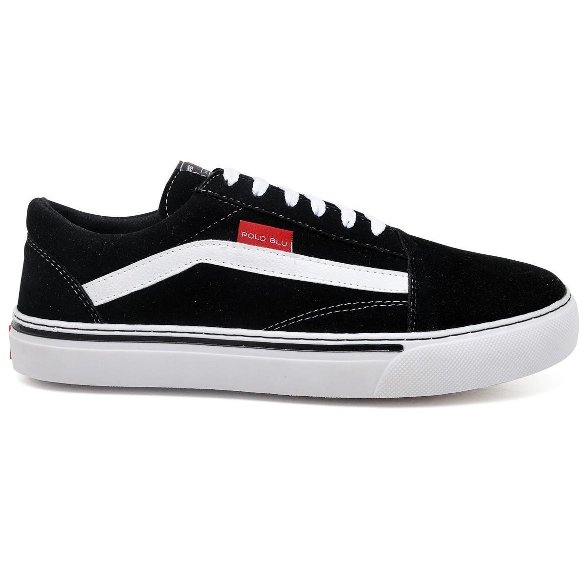 Sneakers Vans Tradicional Tenis Vans Authentic Preto Masculino
