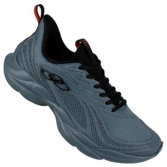 Tênis Masculino Olympikus Astro 857 Cinza - Cinza Menor preço em Tênis Masculino Olympikus Astro 857 Cinza - Cinza