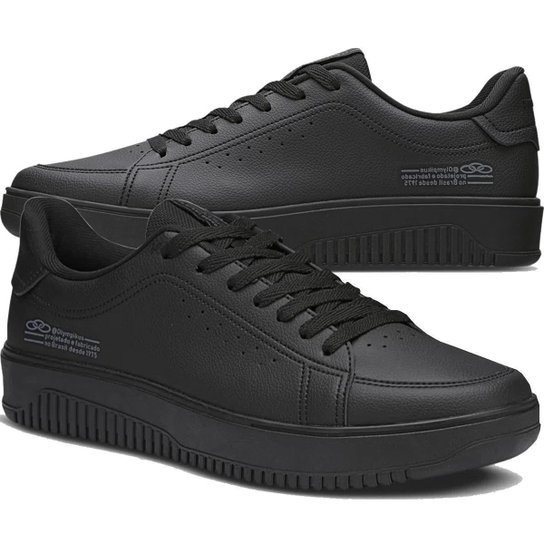 Tênis Masculino Olympikus Eros Original - Preto Menor preço em Tênis Masculino Olympikus Eros Original - Preto