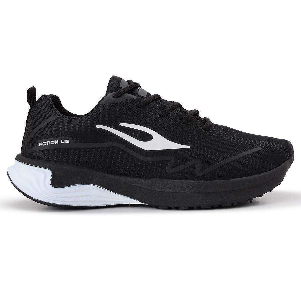 Tenis Feminino Marca De Tenis Oxer Tenis Oxer Lig Shoes Preto Em
