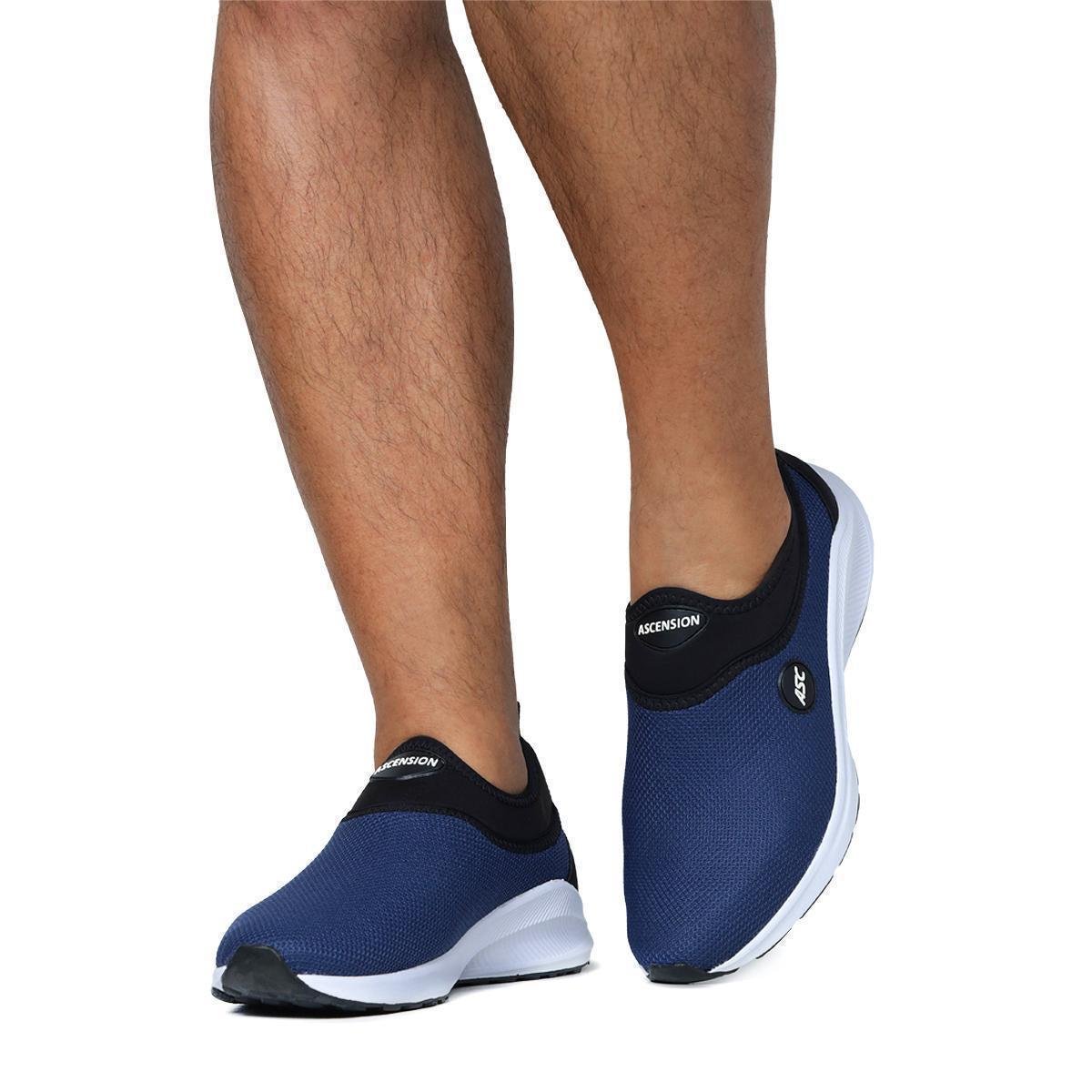 Tênis Masculino Ortopédico Caminhada Treino Calce Facil Menor preço em Tênis Masculino Ortopédico Caminhada Treino Calce Facil