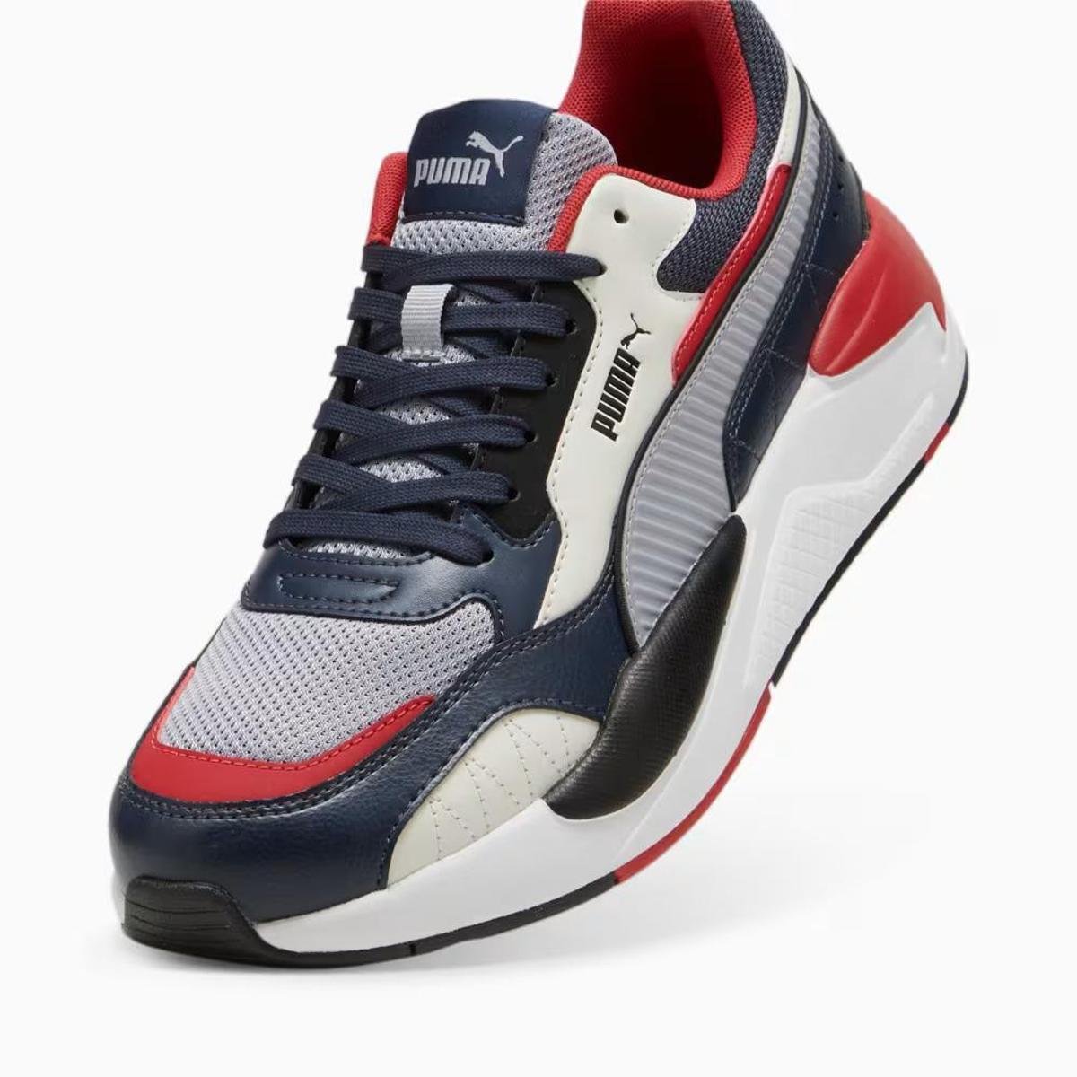 TÊNIS MASCULINO PUMA X-RAY 2 SQUARE 368651 - Marinho+Vermelho