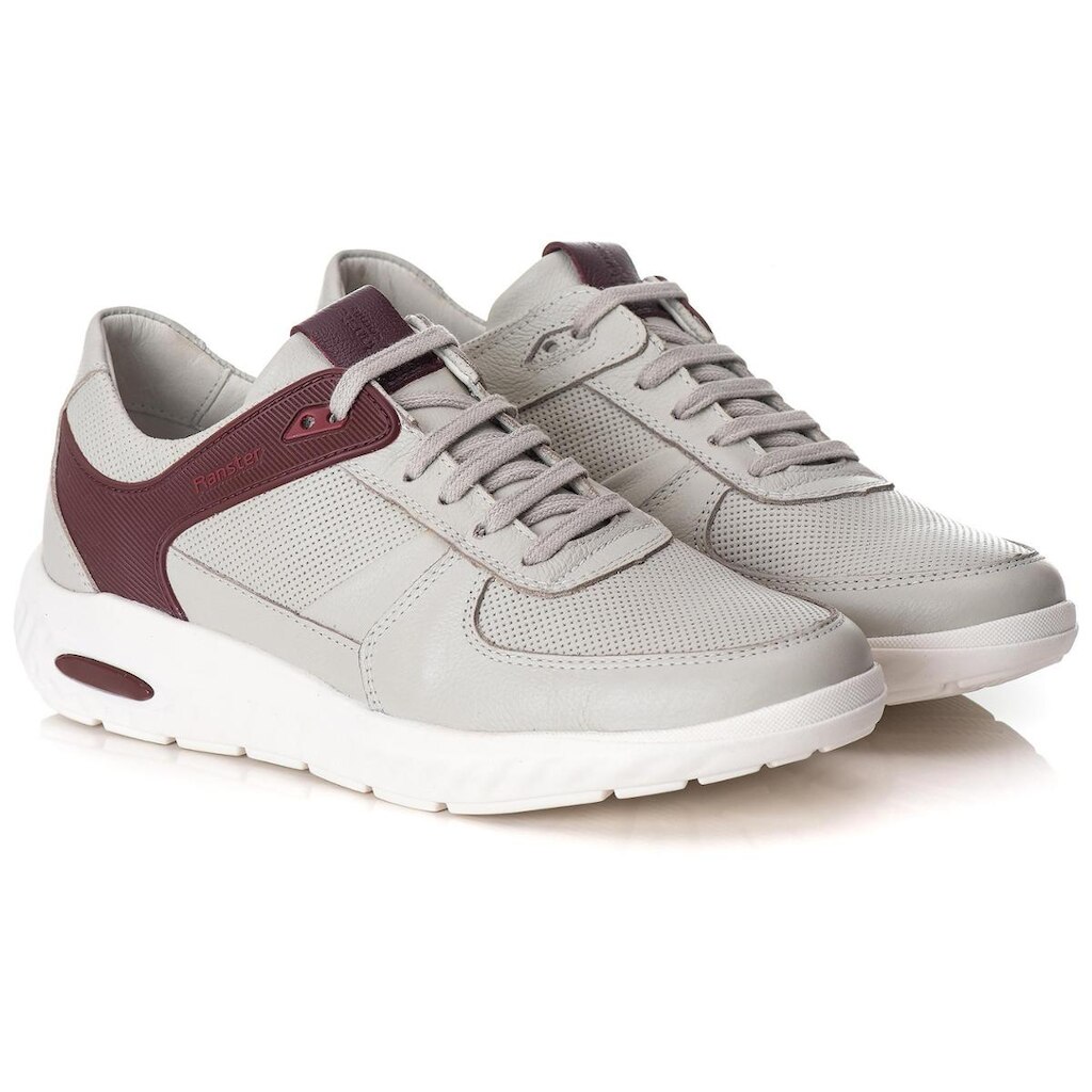 Tênis Masculino Ranster Sneaker Max em Couro Bovino Conforto e Estilo