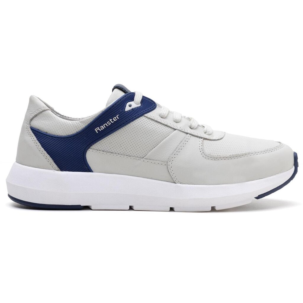 Tênis Masculino Ranster Sneaker Max em Couro – Conforto e Estilo