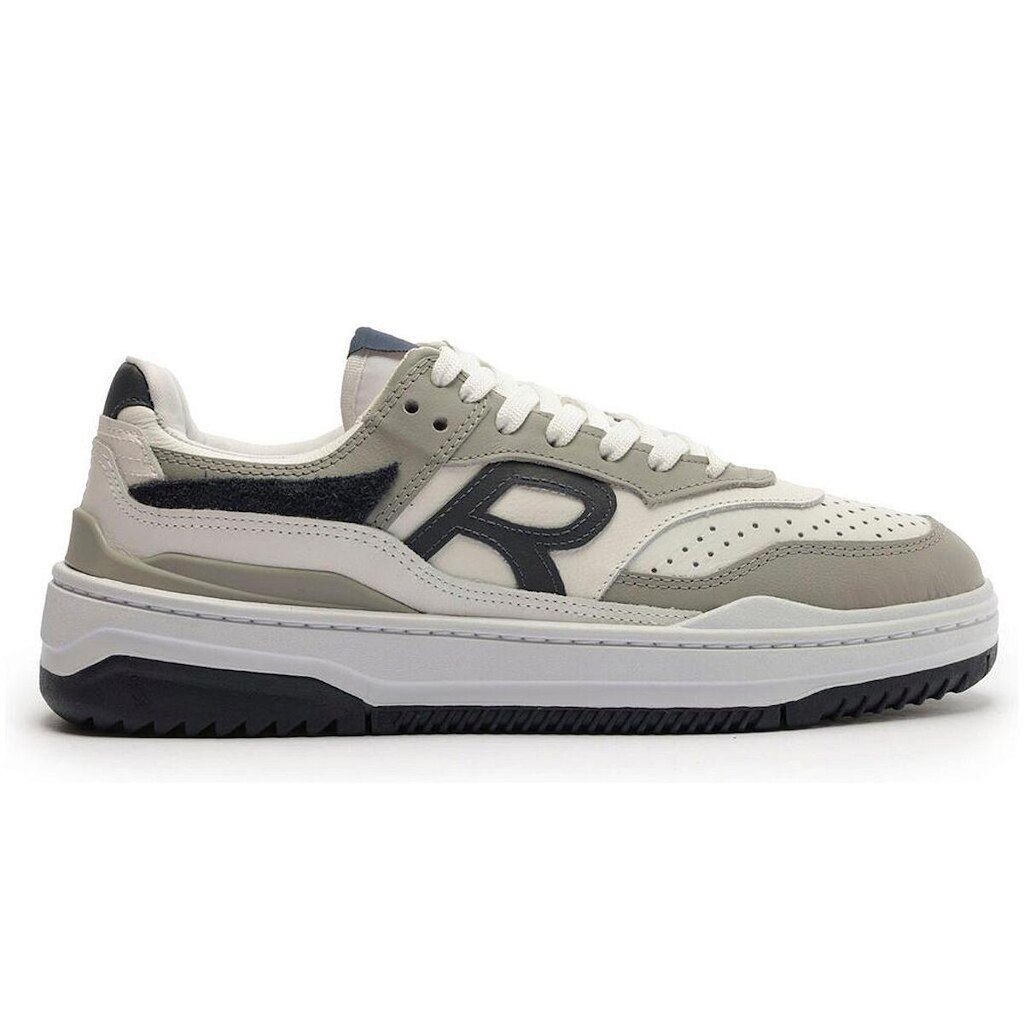 Tenis Masculino Reserva R-Broox Cinza e Preto