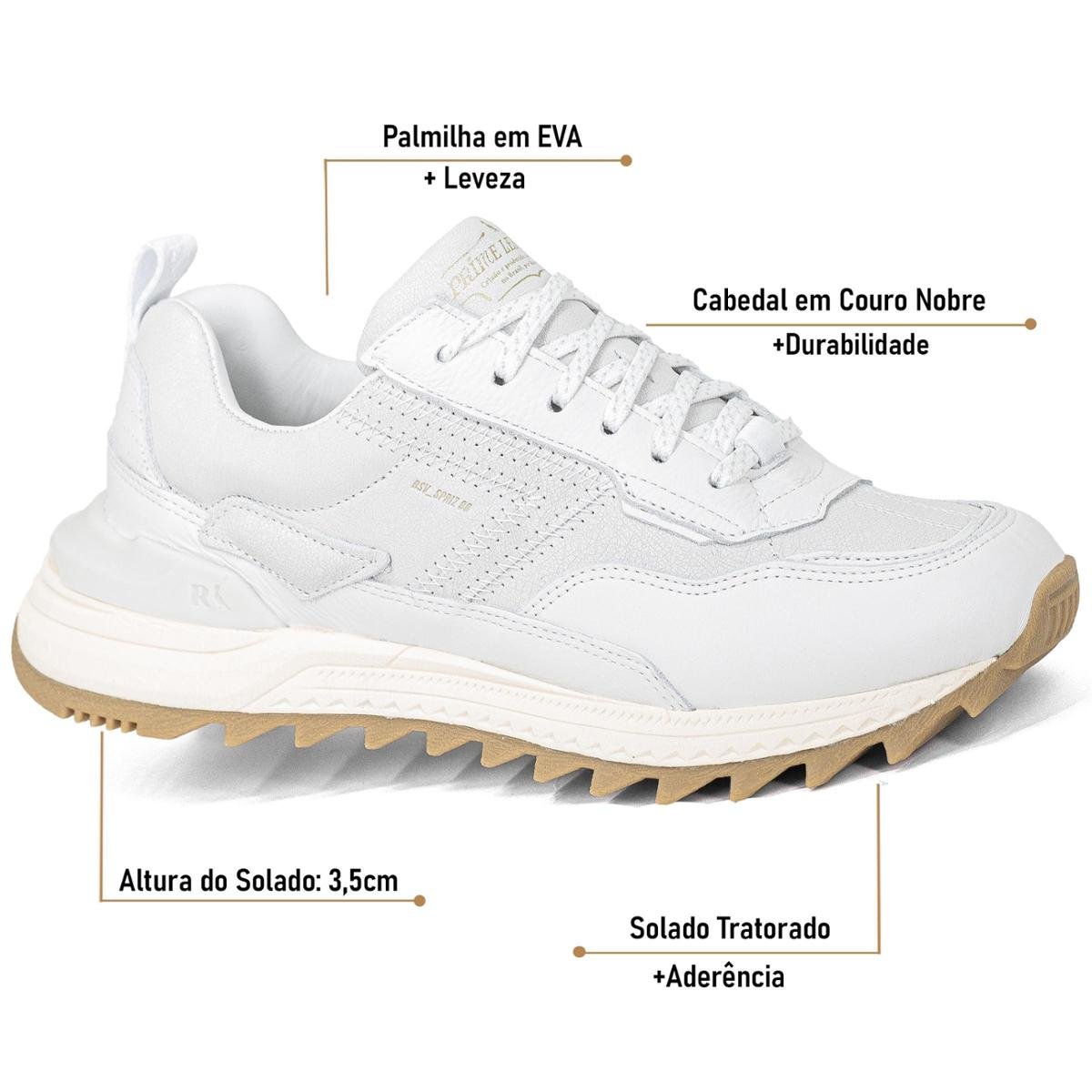 Tênis Masculino Reserva RSV Go Spriz Leather Sneaker Couro