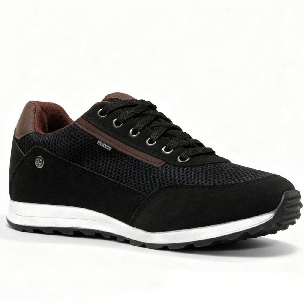 Tênis Masculino Sapatênis Jogging Casual Cadarço Conforto