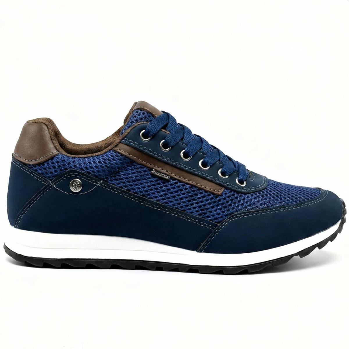 Tênis Masculino Sapatênis Jogging Casual Cadarço Conforto é boa?