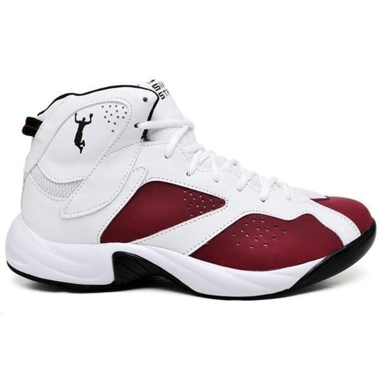 Tênis Masculino Six Street Dunk Adrenaline - Vermelho Menor preço em Tênis Masculino Six Street Dunk Adrenaline - Vermelho