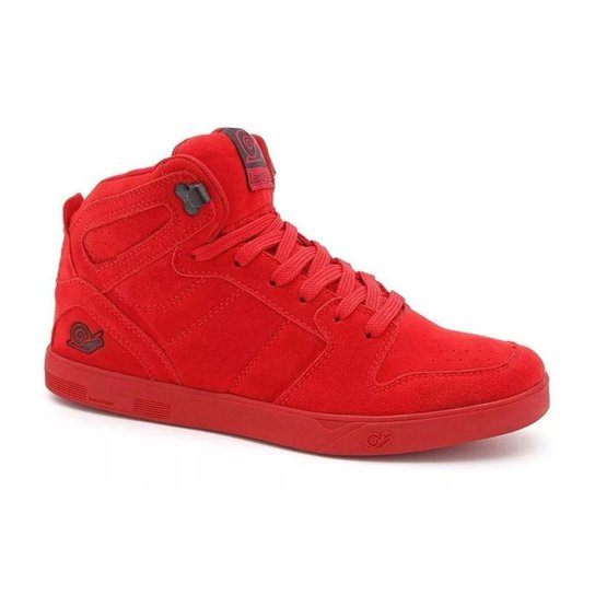 Tênis Masculino Skate Landfeet Cano Alto Embarcadero Ii - Vermelho é ruim? Tênis Masculino Skate Landfeet Cano Alto Embarcadero Ii - Vermelho é boa?