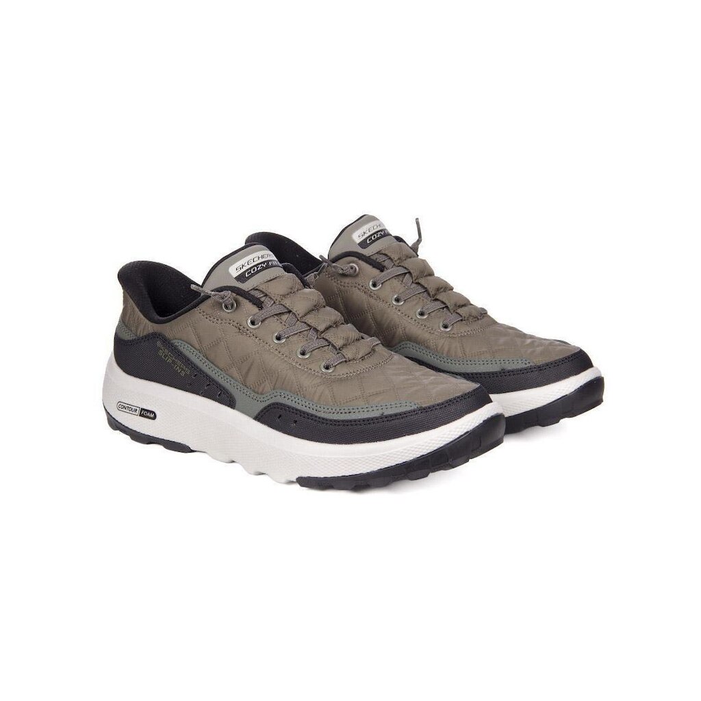 Tênis Masculino Skechers Contour Foam Taupy
