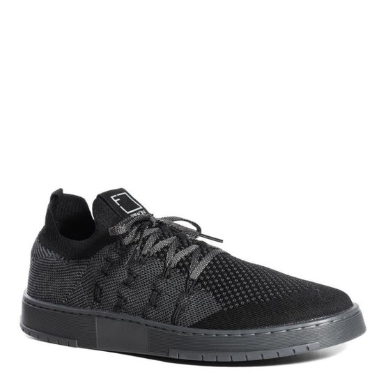 Tênis Masculino Sneaker Ferracini Sampa Preto / Chumbo - Preto Menor preço em Tênis Masculino Sneaker Ferracini Sampa Preto / Chumbo - Preto