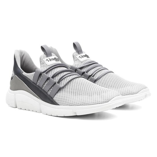 Tênis Masculino Venetto Academia Fitness Leve Confortável - Cinza é ruim? Tênis Masculino Venetto Academia Fitness Leve Confortável - Cinza é boa?