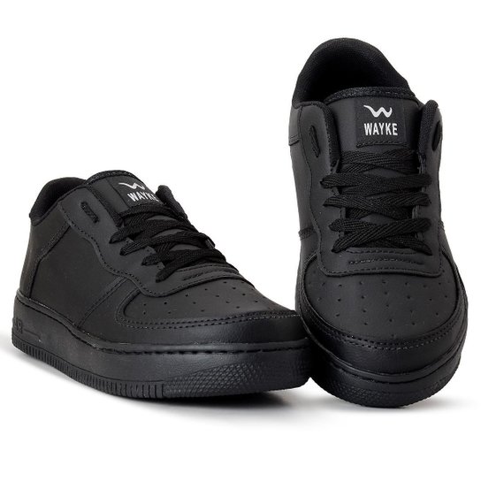 Tênis Masculino Wayke Casual Confortável Lançamento - Preto Menor preço em Tênis Masculino Wayke Casual Confortável Lançamento - Preto