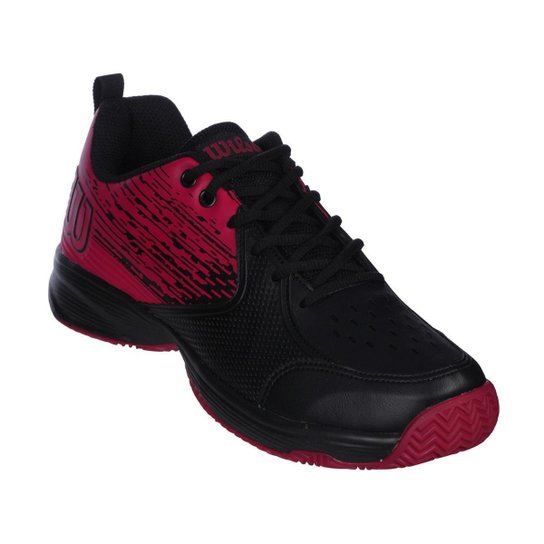 Tênis Masculino Wilson K Ultimate 2.0 Clay Court - Preto+Vermelho Menor preço em Tênis Masculino Wilson K Ultimate 2.0 Clay Court - Preto+Vermelho