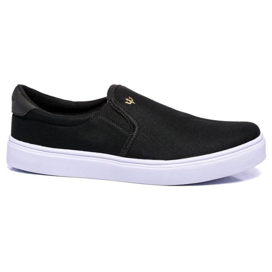 Tênis Masculino Yate Slip On Confortável Ultra Leve Elegante Sapato Sapatenis - Preto Menor preço em Tênis Masculino Yate Slip On Confortável Ultra Leve Elegante Sapato Sapatenis - Preto