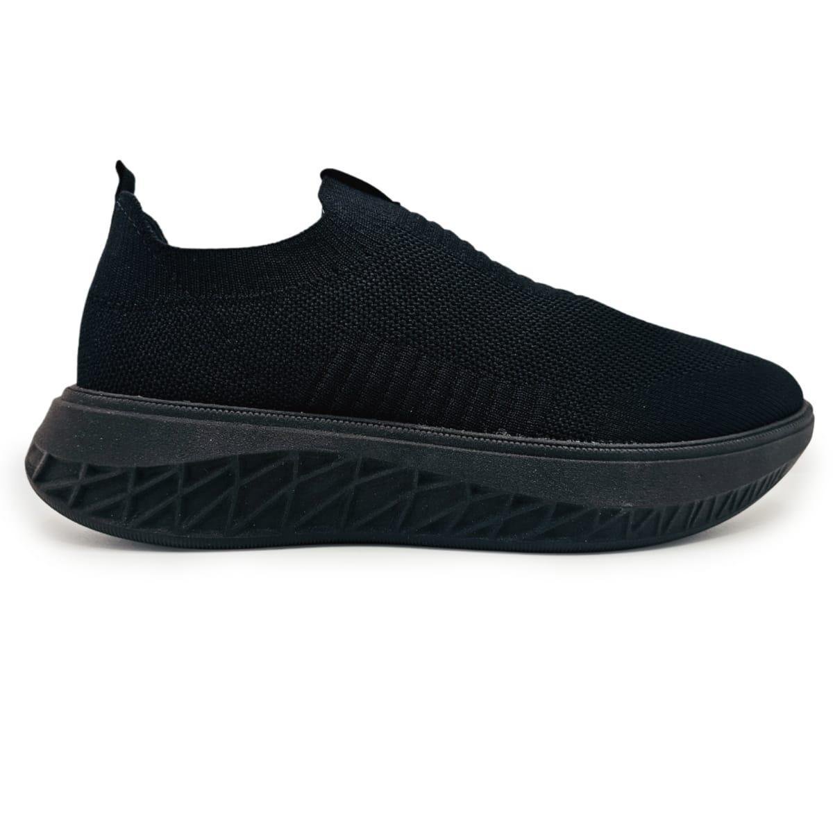 Tênis Meia Elevado Em Knit BRsport Alta Absorção de Impacto
