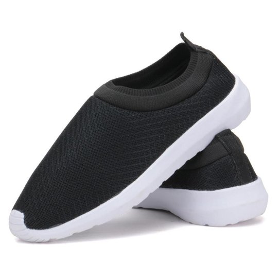 Tenis Meia Feminino Calce Facil Leve Macio - Preto é ruim? Tenis Meia Feminino Calce Facil Leve Macio - Preto é boa?