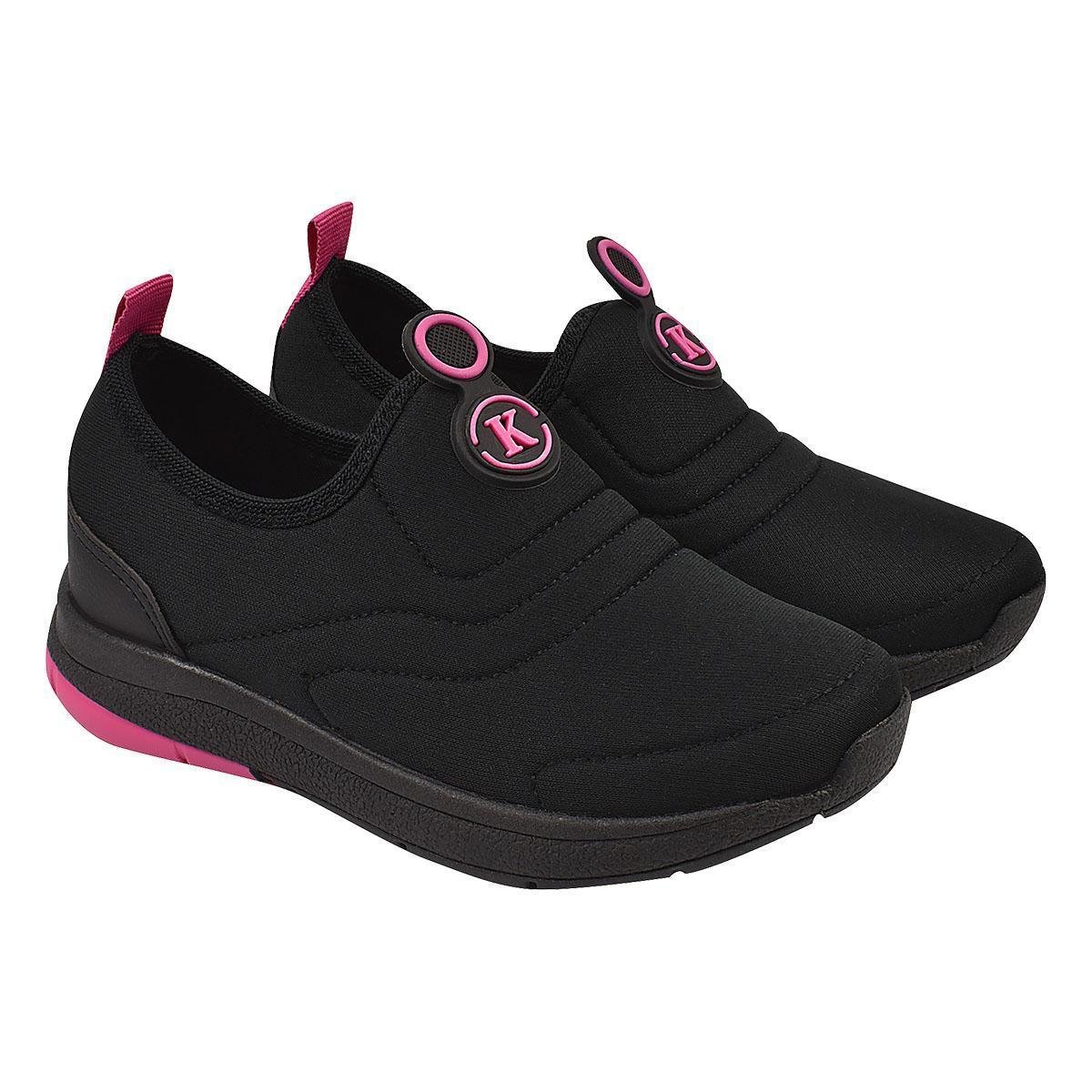 Tênis Meia Infantil Calce Facil com Pink Kidstep Menor preço em Tênis Meia Infantil Calce Facil com Pink Kidstep