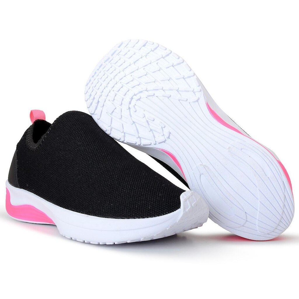 Tênis Meia Leve e Macio SlipOn Feminino Calce Facil Confortavel