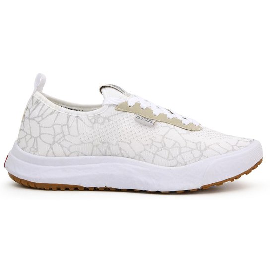 Tênis Meia Masculino e Feminino Casual Calce Fácil Com Elástico e Cadarço - Branco Menor preço em Tênis Meia Masculino e Feminino Casual Calce Fácil Com Elástico e Cadarço - Branco