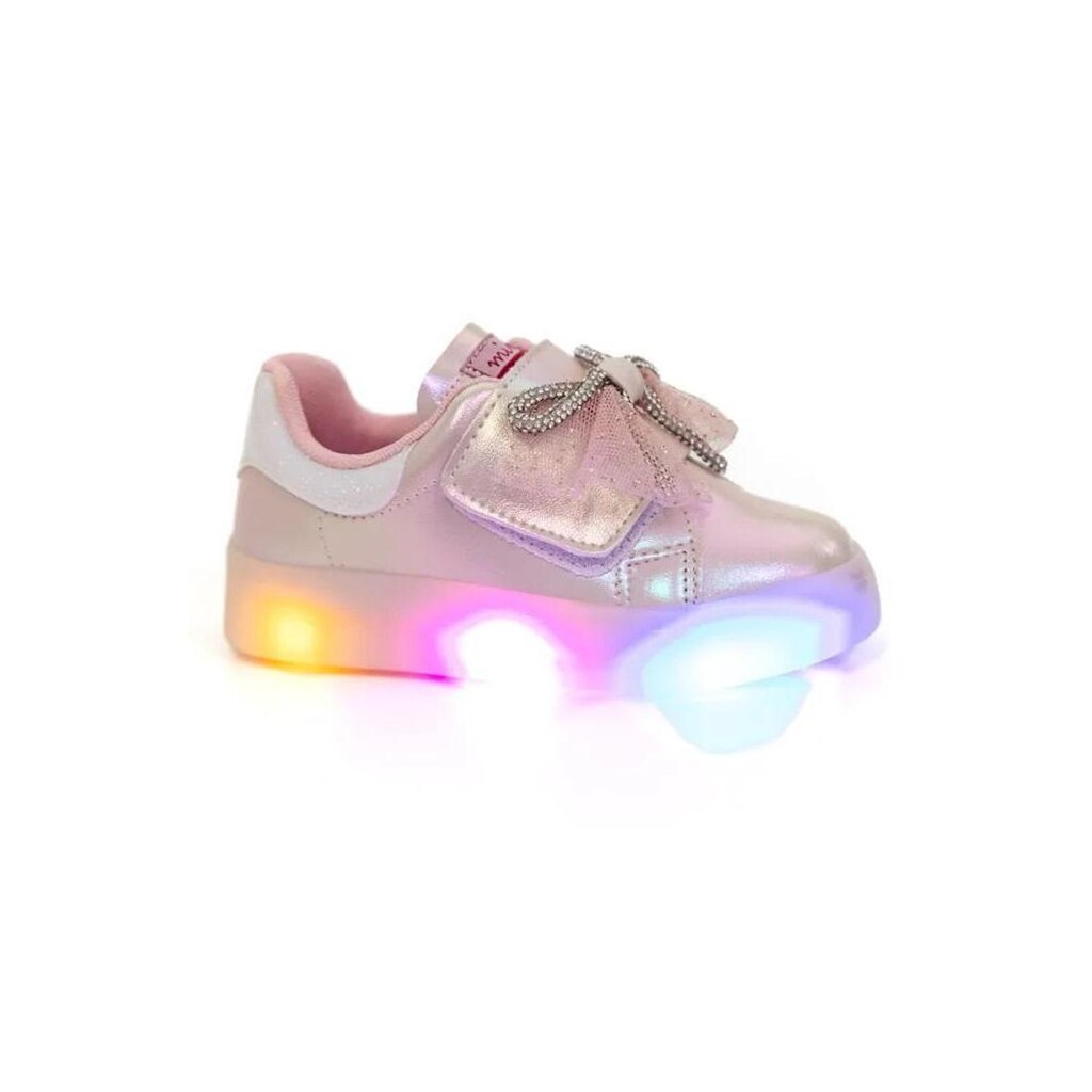 Tênis Menina Mini Sua Cia Napa Perolizada Rosa 7057.00778