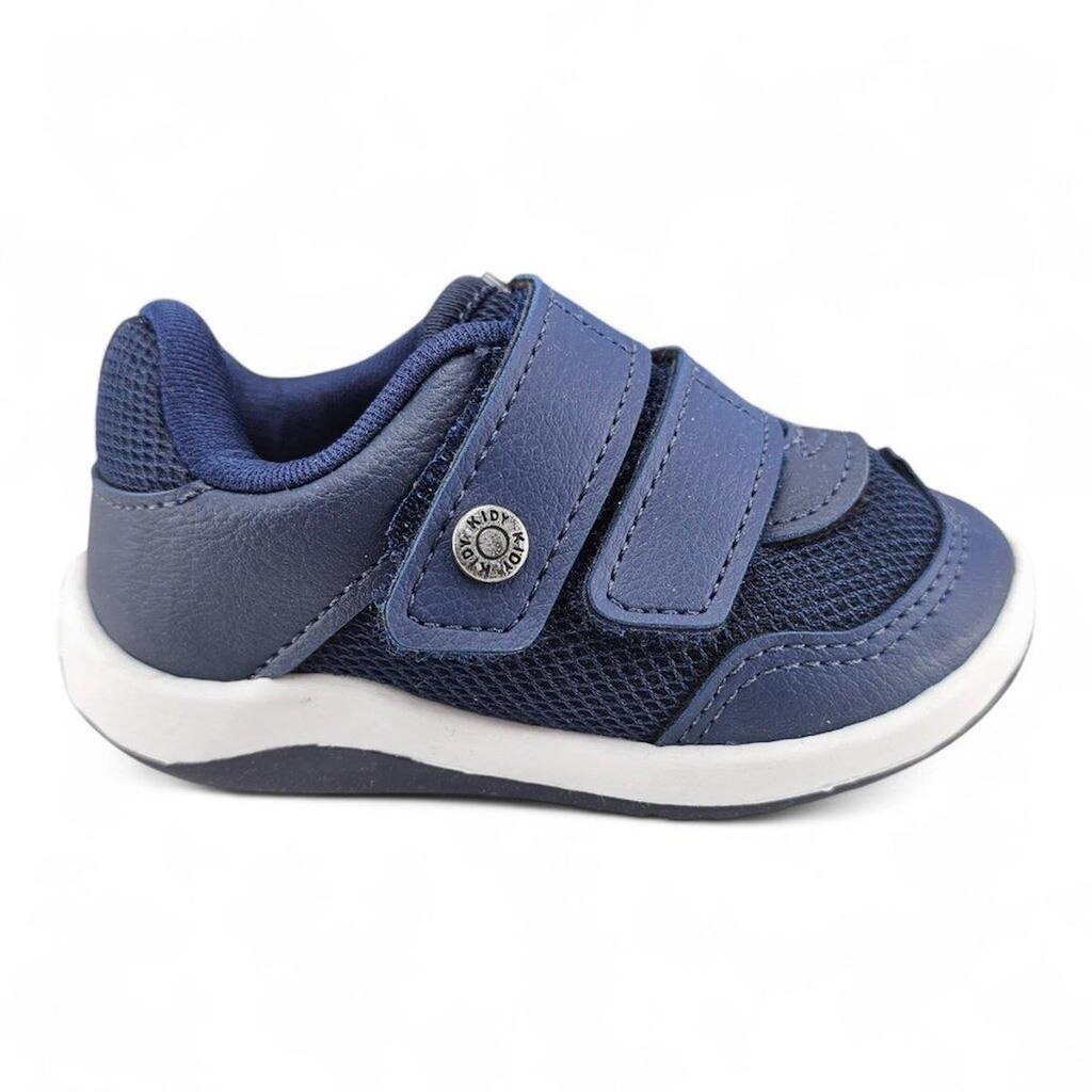 Tênis Menino Kidy Velcro Mesh Marinho
