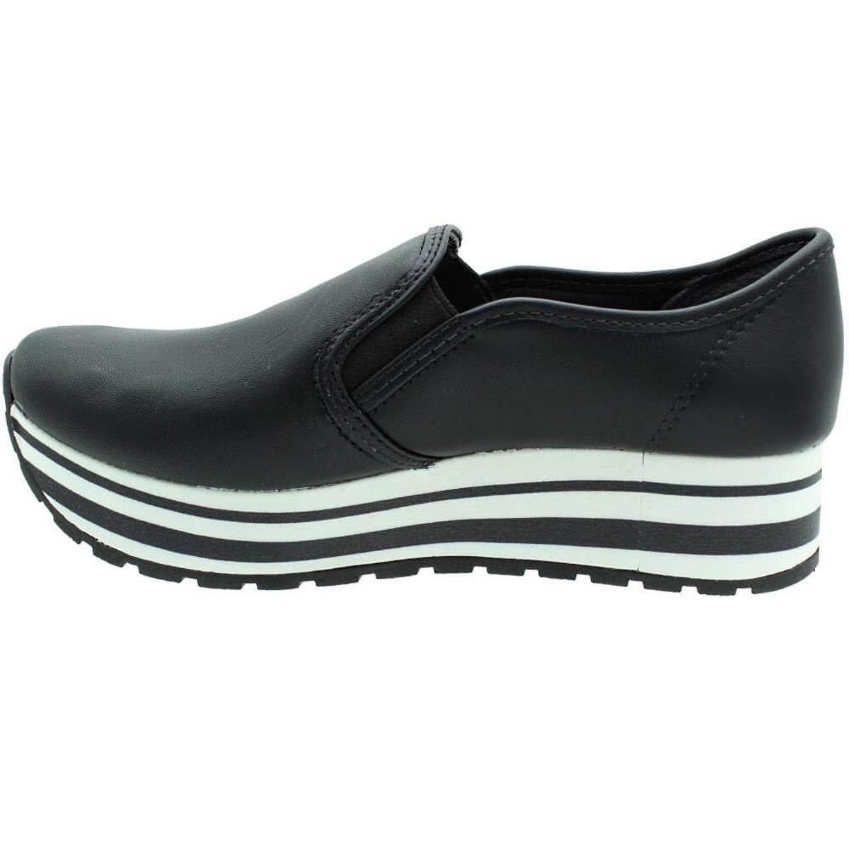 Tênis Mississipi Bertini Platform Feminino - Preto | Netshoes