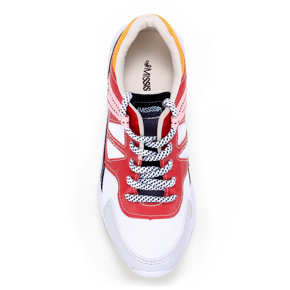 tenis mississipi vermelho