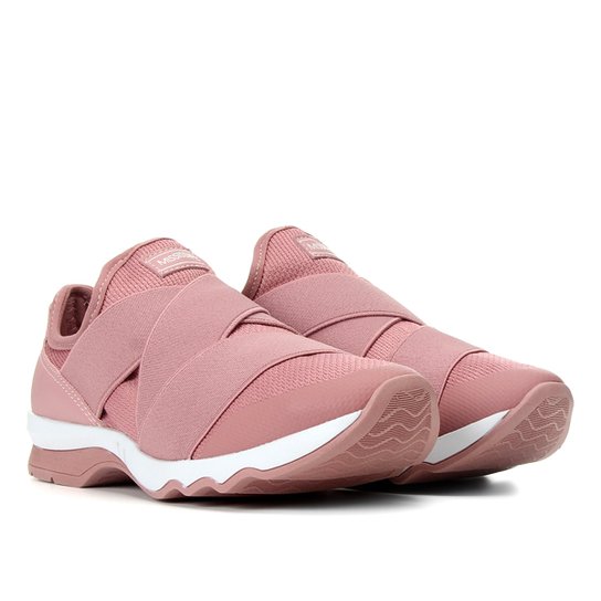 Tênis Mississipi Jogging Com Elástico Feminino - Rosa Claro Menor preço em Tênis Mississipi Jogging Com Elástico Feminino - Rosa Claro