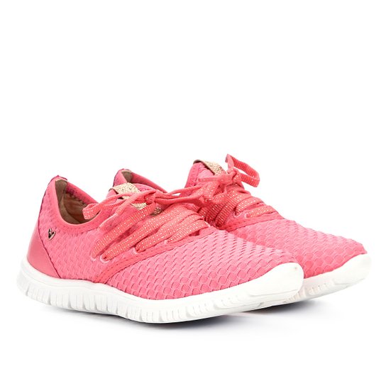 Tênis Mississipi Jogging Malha Feminino - Rosa