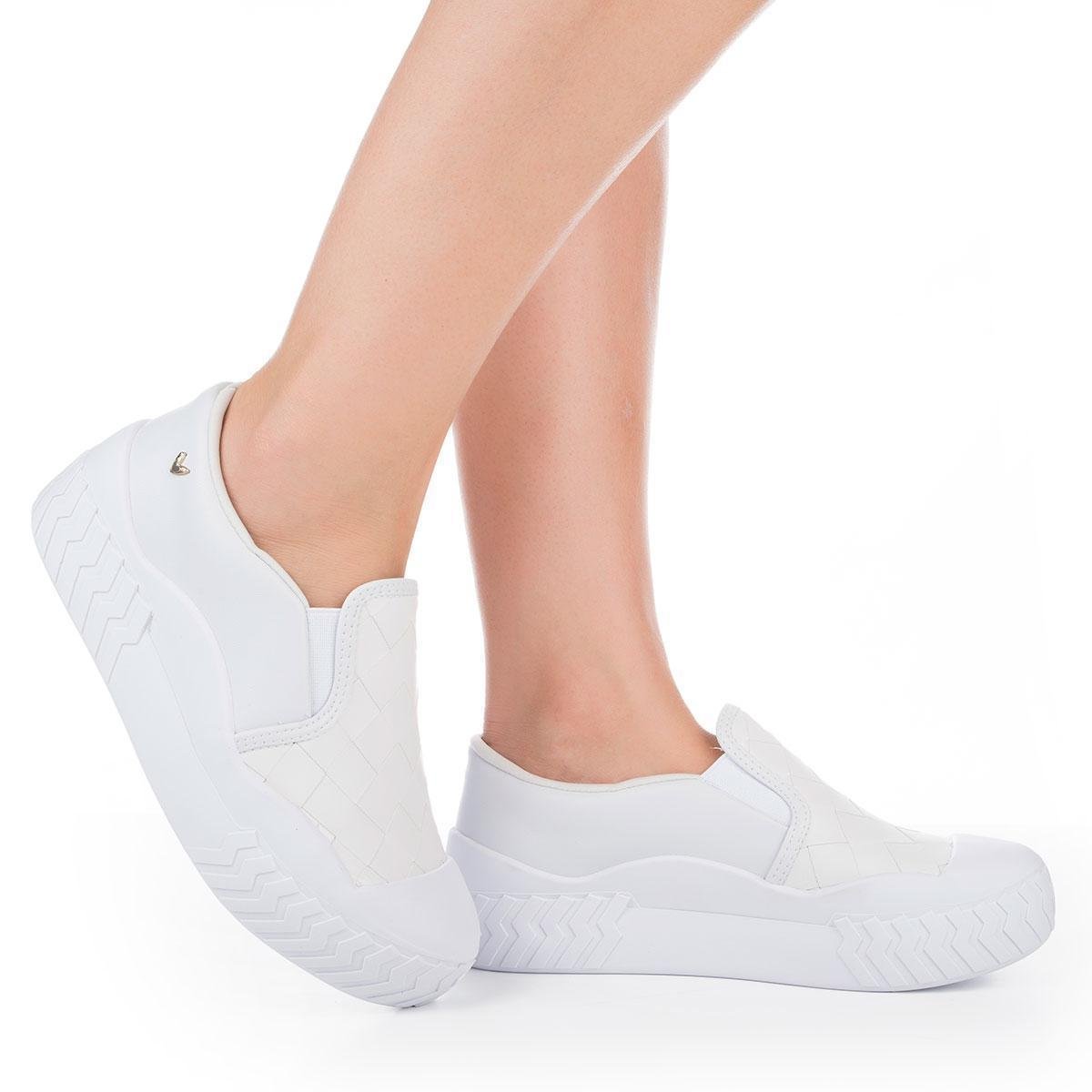 Tênis Mississipi Slip On - Branco | Netshoes