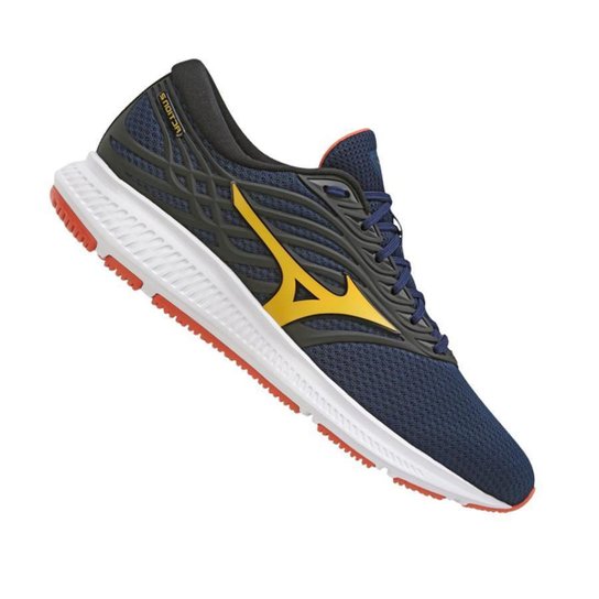 Tênis Mizuno Action 2 Masculino - Marinho+Dourado Menor preço em Tênis Mizuno Action 2 Masculino - Marinho+Dourado