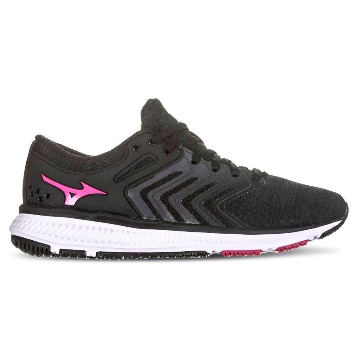 tenis mizuno rosa e preto